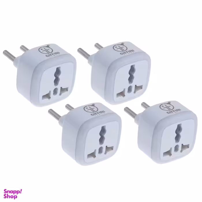 مبدل برق 3 به 2 جی فی نی مدل 4G400Q مجموعه 4 عددی