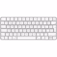 مجیک کیبورد با تاچ آیدی مخصوص مک دیوایس های سیلیکون (کیبورد استایل اروپا) سفید - Hiapple.ir