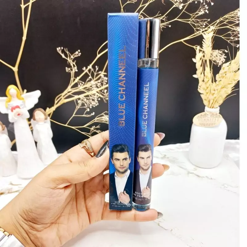 ادکلن مردانه بلو چنل BLUE CHANNEEL 35 ml استوانه ای