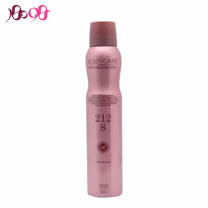 اسپری زنانه بادی کر مدل 212 اس - Body Care 212 S