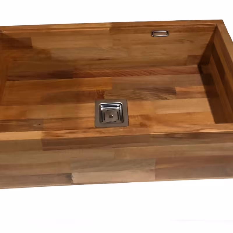 سینک  ظرفشویی چوبی