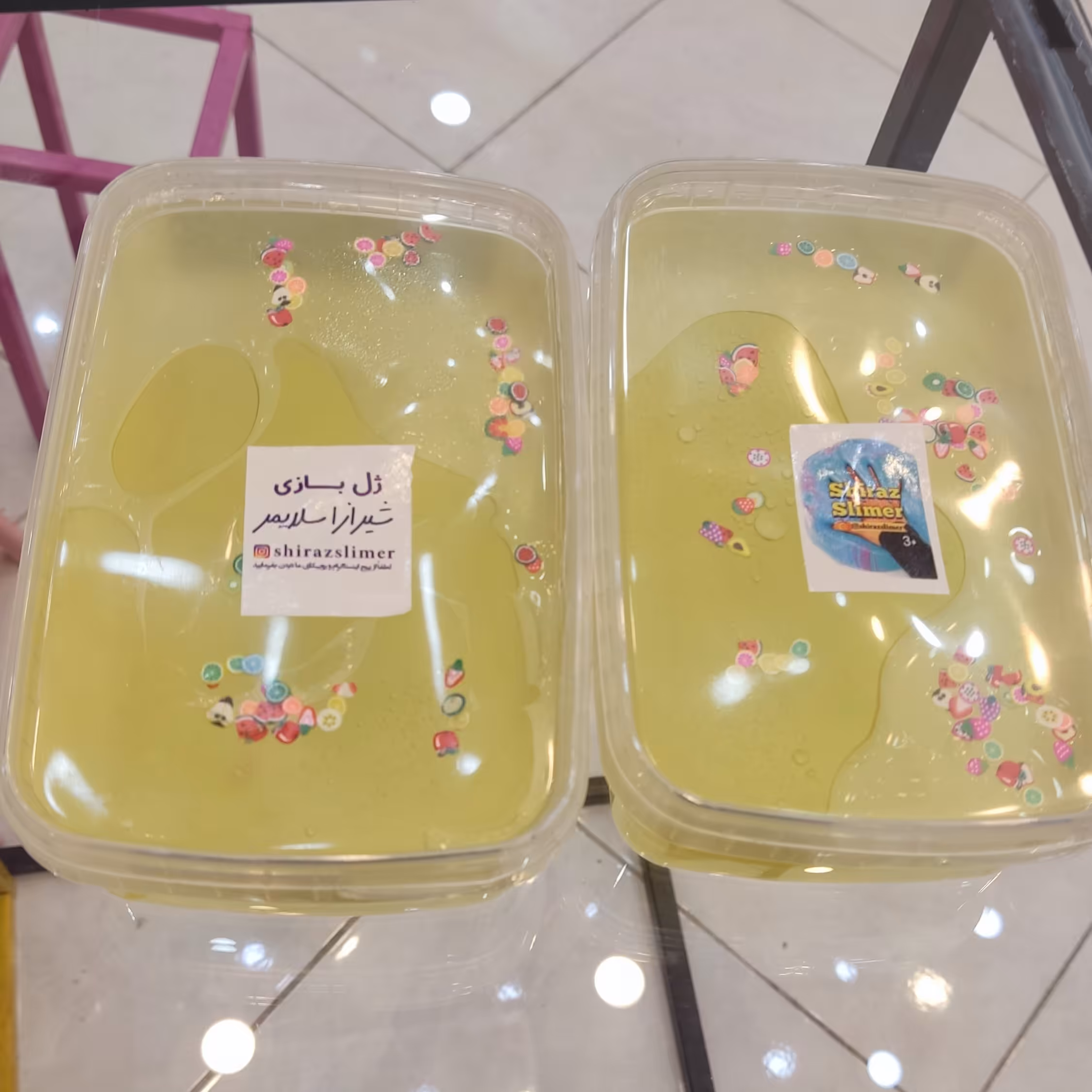 اسلایم بی رنگ