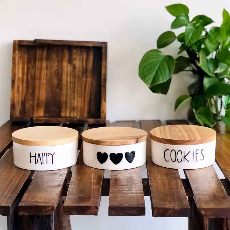 بانکه سرامیکی تکست درب چوبی لاکچری