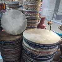 دف پوستی طبیعی 