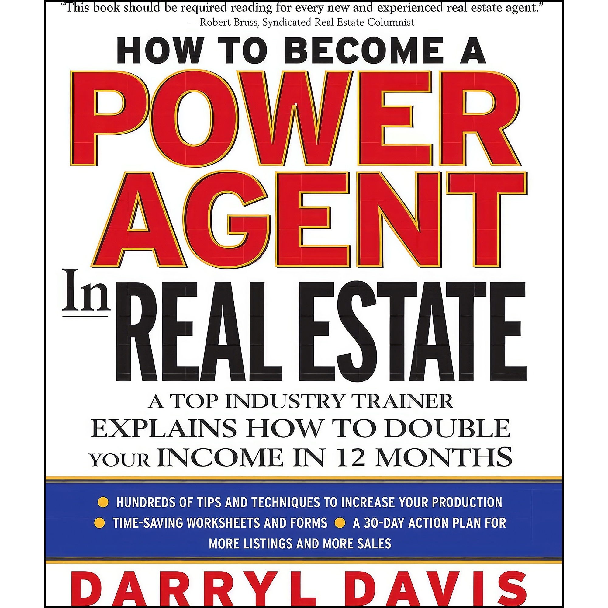 کتاب زبان اصلی How To Become a Power Agent in Real Estate اثر Darryl Davis