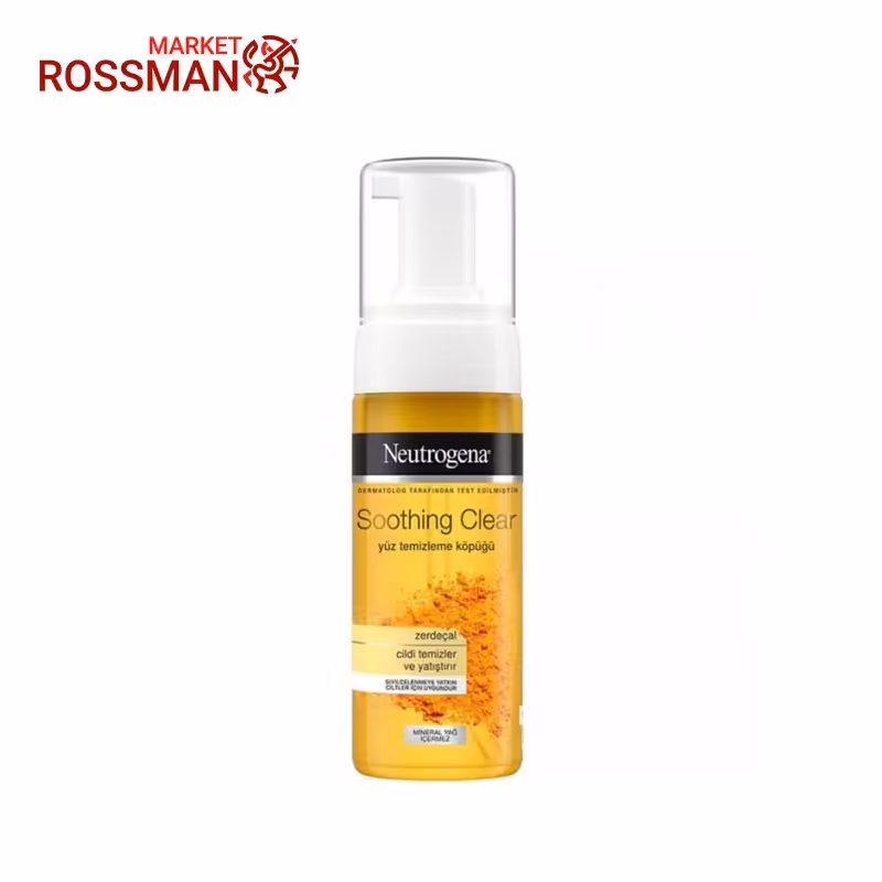 موس پاک کننده نوتروژنا Neutrogena مدل زردچوبه حجم 150 میلی لیتر