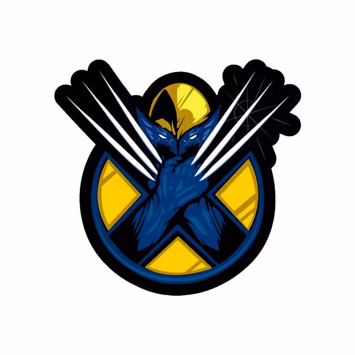 استیکر تزئینی موبایل طرح Wolverine Marvel مدل STM1030