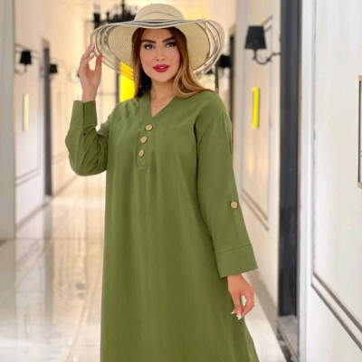 مانتو اسپرت زنانه کرپ جگوار درجه یک مدل کفتان دکمه چوبی