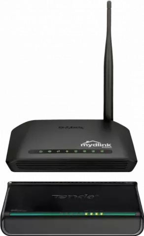 روتر بیسیم D-LINK مدل DIR-600L به همراه مودم روتر TENDA ADSL2 PLUSمدل D810R