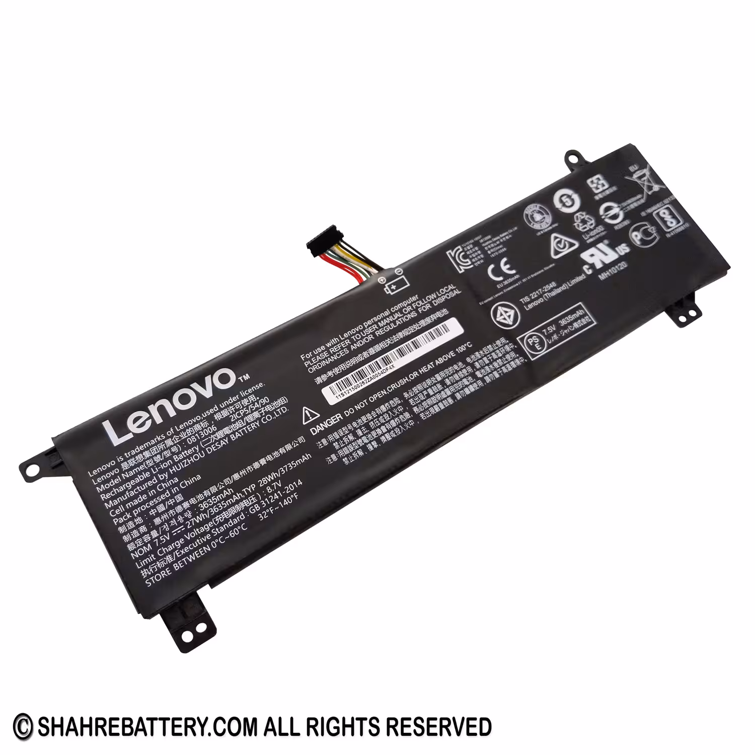 باتری اورجینال لپ تاپ لنوو Lenovo IdeaPad 120S 0813006