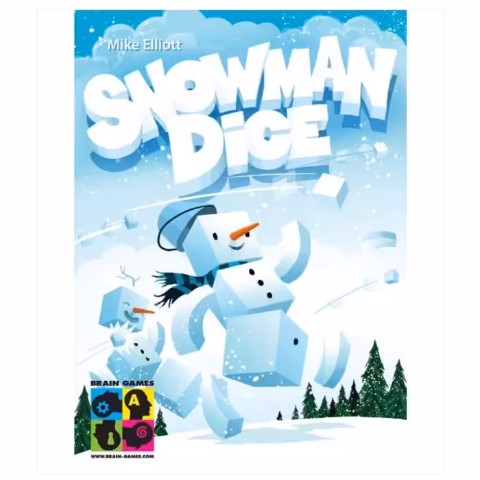 بازی تاس های آدم برفی (SNOWMAN DICE)