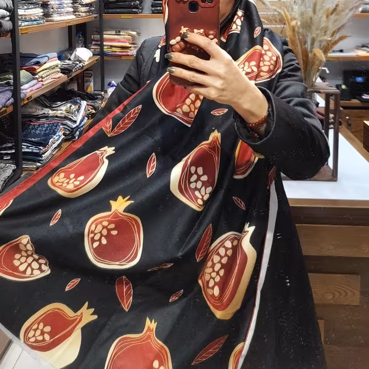 شال طرح انار