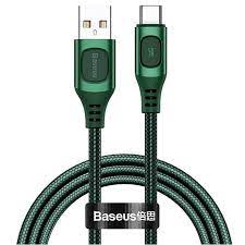 کابل شارژ سریع تایپ سی بیسوس Baseus Flash Multiple Type-C Fast Charge 5A 2m CATSS-B0G سبز