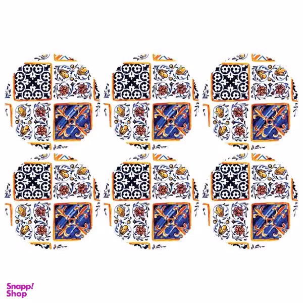 زیر لیوانی کد C2-42080 بسته 6 عددی