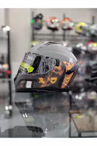 کلاه کاسکت موتورسیکلت چند رنگ موتور استخوانهای Prohelmets ایمنی کامل صورت Motozilla ام تی اس MTS
