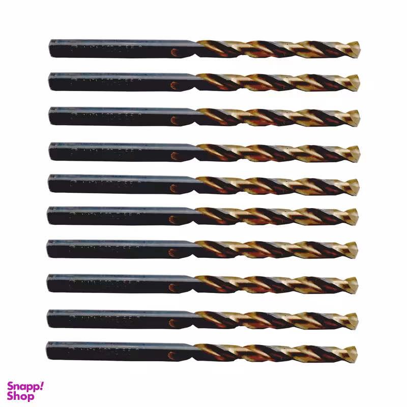 مته آهن آلاتا مدل YP-HSS-E-DIN338-05.5MM سایز 5.5 میلی متر مجموعه 10 عددی