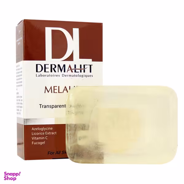 شوینده غیر صابونی شفاف روشن کننده پوست درمالیفت (Dermalift) مدل Melalift
