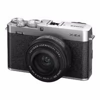 دوربین عکاسی فوجی فیلم FUJIFILM X-E4 Mirrorless Camera with 27mm Lens (Silver)