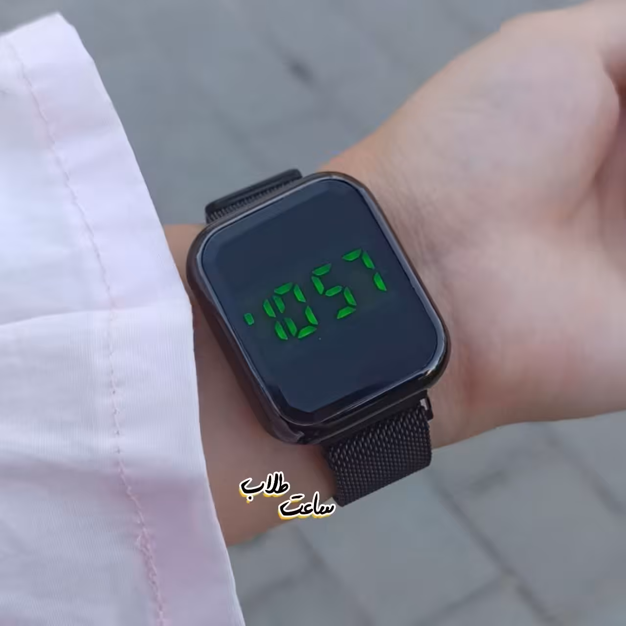 ساعت مردانه و زنانه ال ای دی طرح هوشمند Led