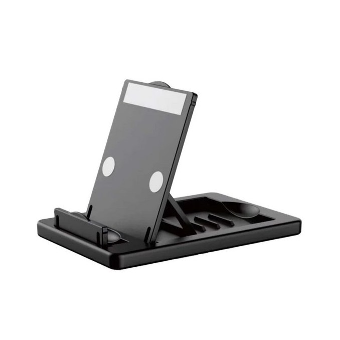 نگهدارنده رومیزی گوشی موبایل و تبلت S806 (رنگ موجود سفید - کوچک و قابل حمل)