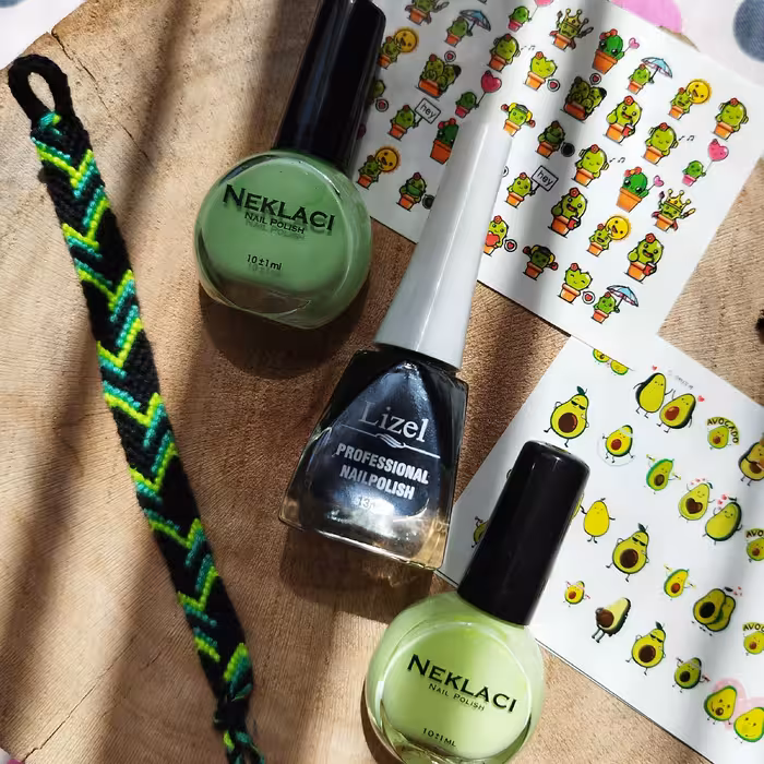 دستبند دوستی بافت رنگی