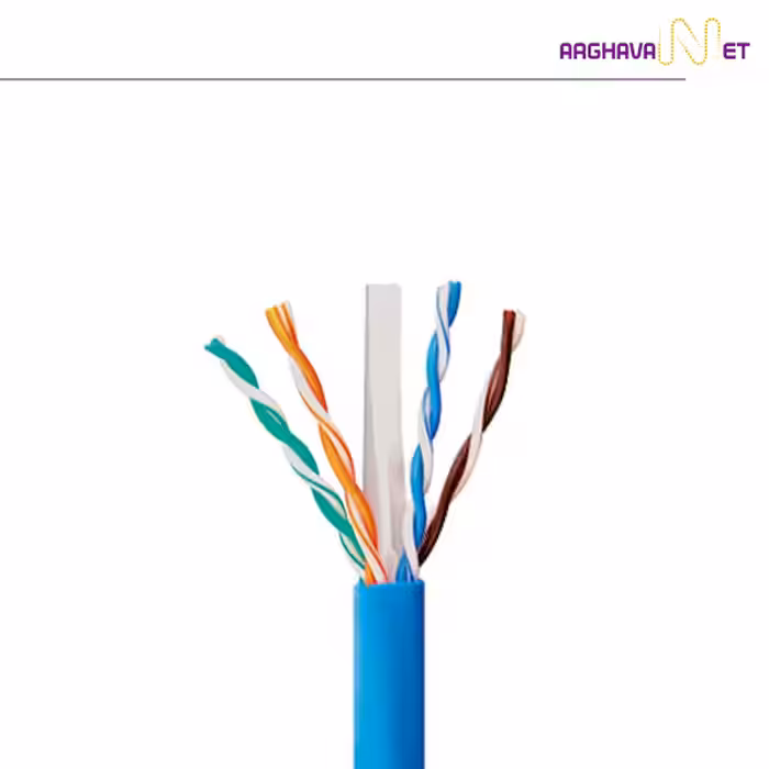 کابل شبکه لگراند Cat6 UTP روکش PVC حلقه 305 متری تست فلوک | شبکه ارغوان 021-41902