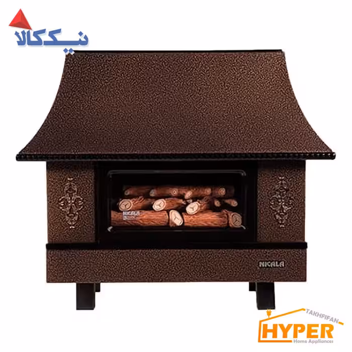 بخاری گازی شومینه ای نیک کالا MC22 مدل سیما