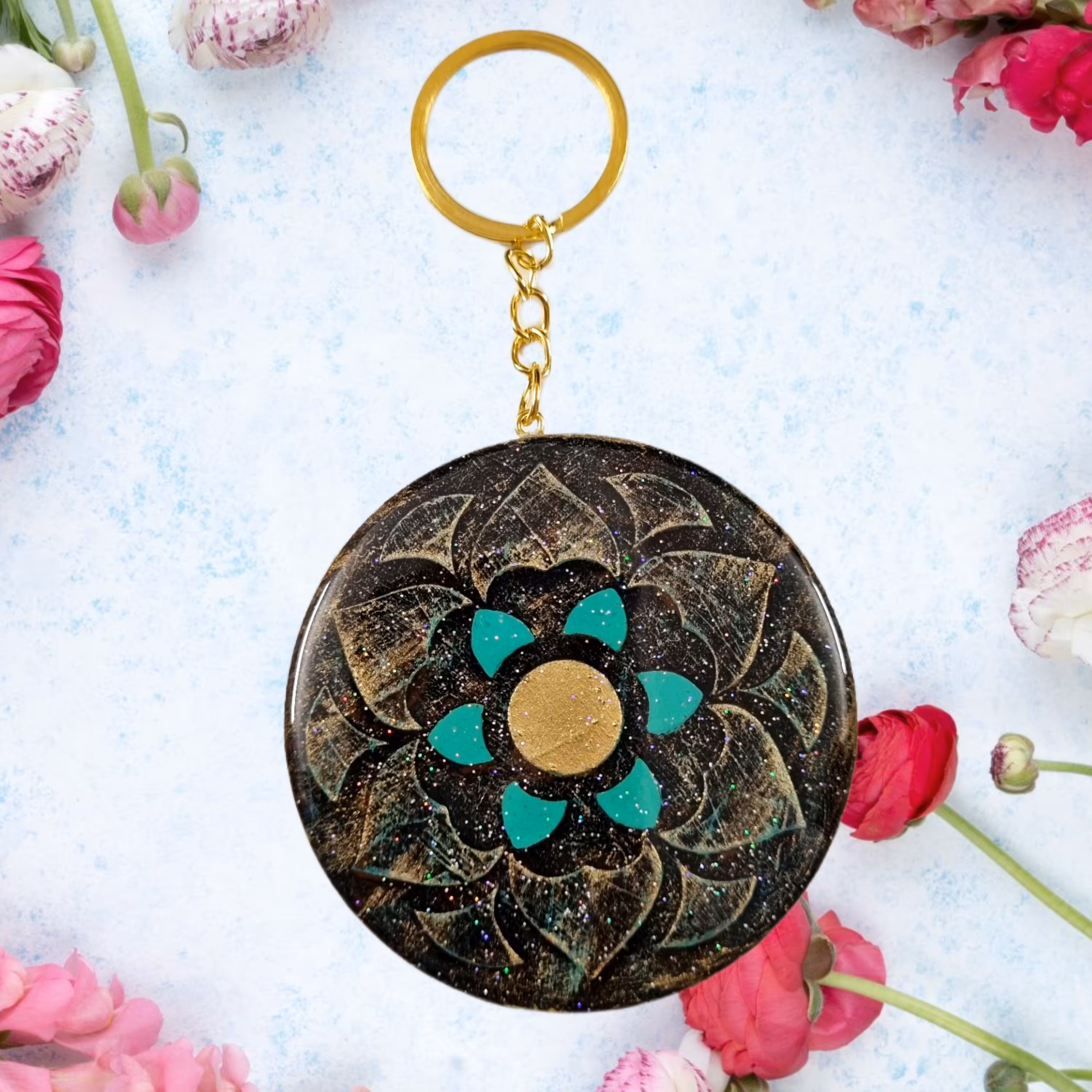 جاکلیدی طرح گل ماندلا