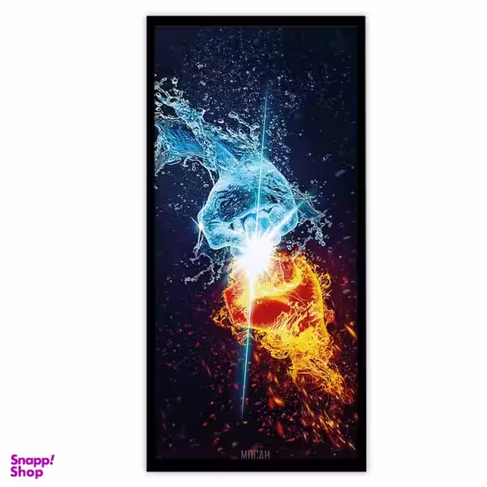 تابلو بکلیت طرح آب و آتش مدل B-S3236
