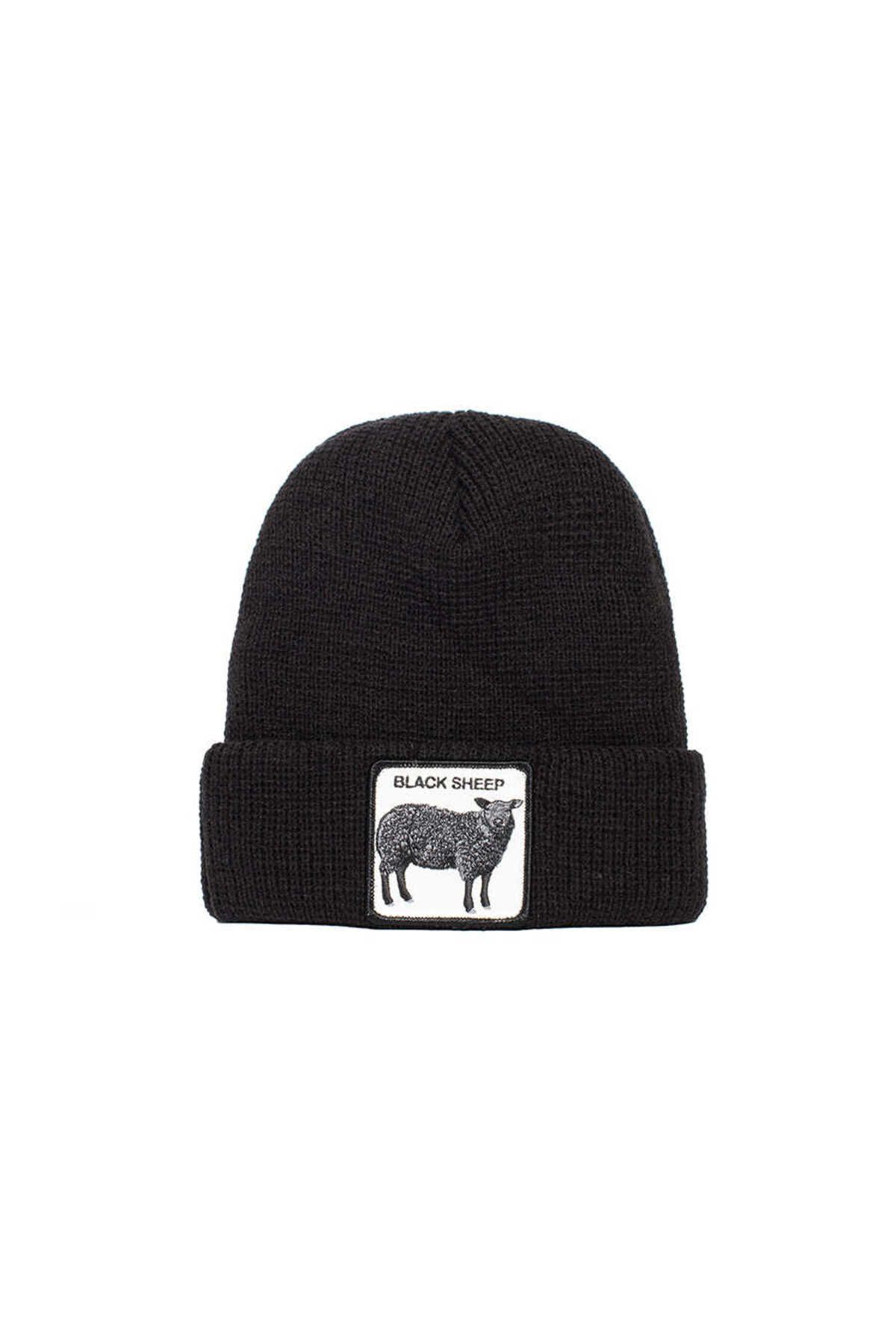 کلاه بافتنی مشکی مردانه و زنانه Sheep This Beret 107 0056 Goorin Bros