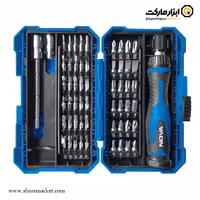 ست سر پیچ گوشتی نووا 57 عددی مدل 1364