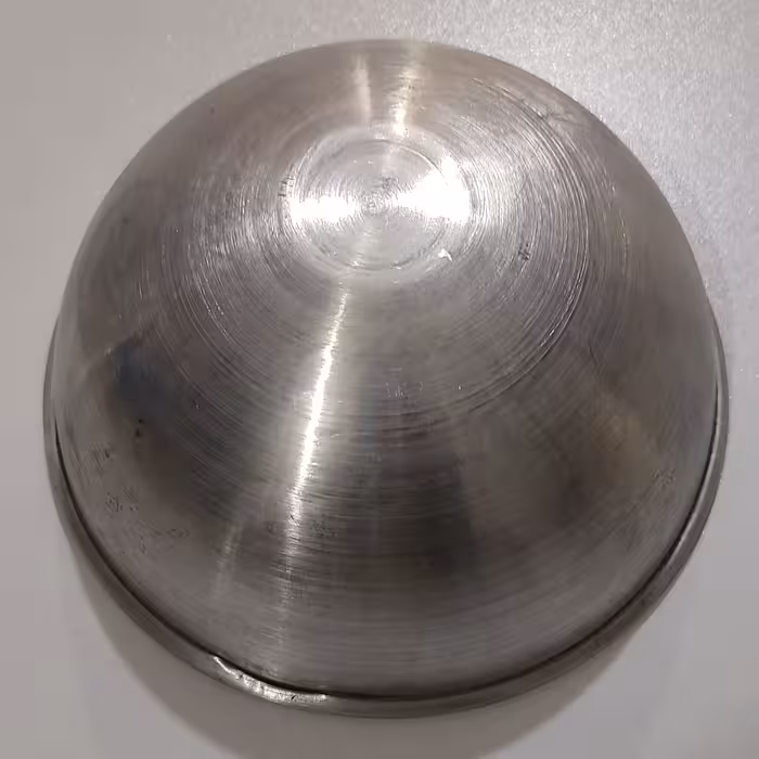 قالب کروی گالوانیزه برای انار یلدایی با قطر16/5 و ارتفاع 7 سانت