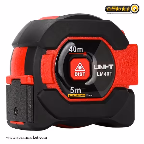 متر لیزری نواری یونیتی 40 متری مدل LM40T