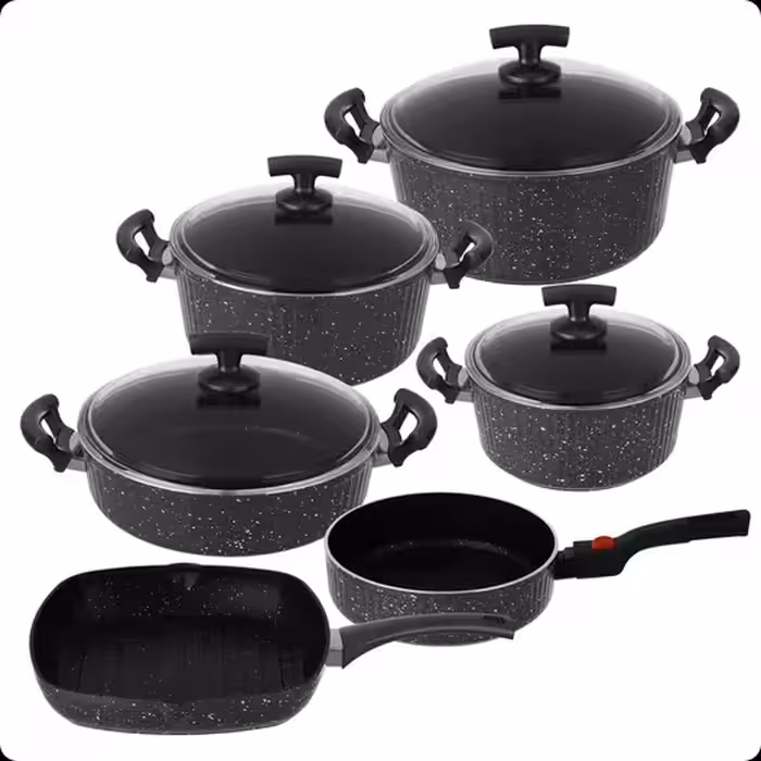 سرویس قابلمه 10پارچه السا برند اویز پلاس