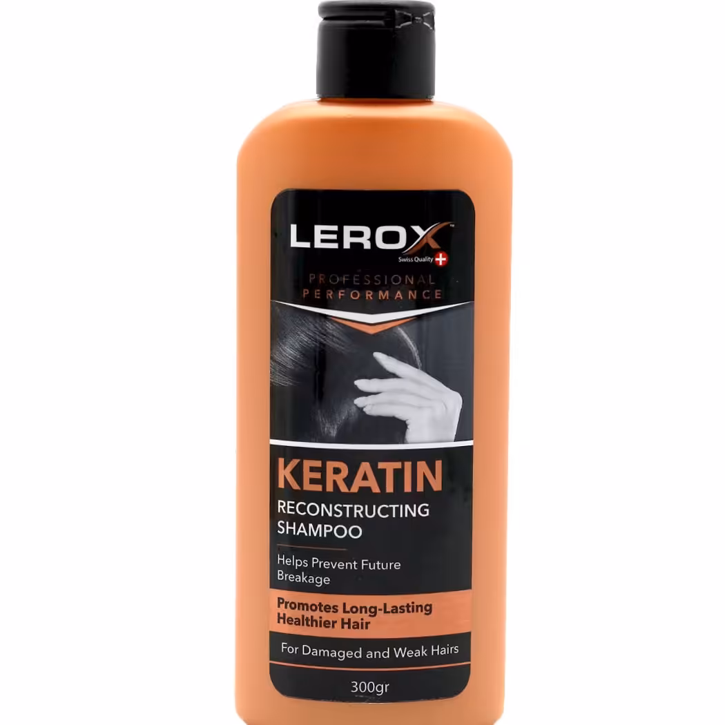 شامپو کراتینه لروکس مناسب موهای آسیب دیده و شکننده