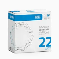 پنل جنرال گرد 22وات توکار بروکس دارای دو سال گارانتی از تاریخ خرید