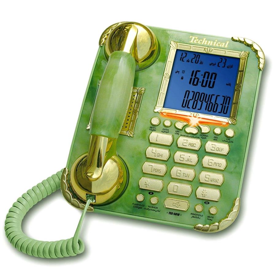 گوشی تلفن تکنیکال مدل TEC-5818