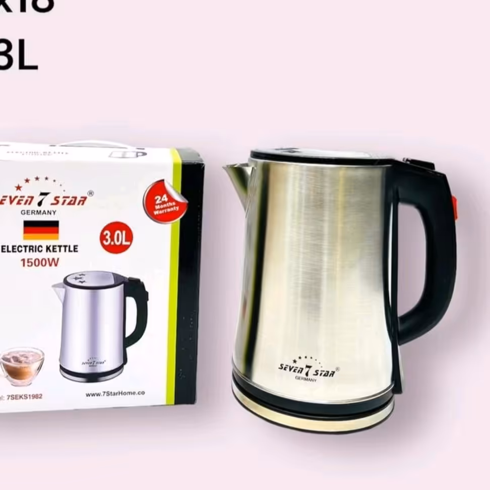 کتری برقی استیل اهنربانگیر3 لیتر