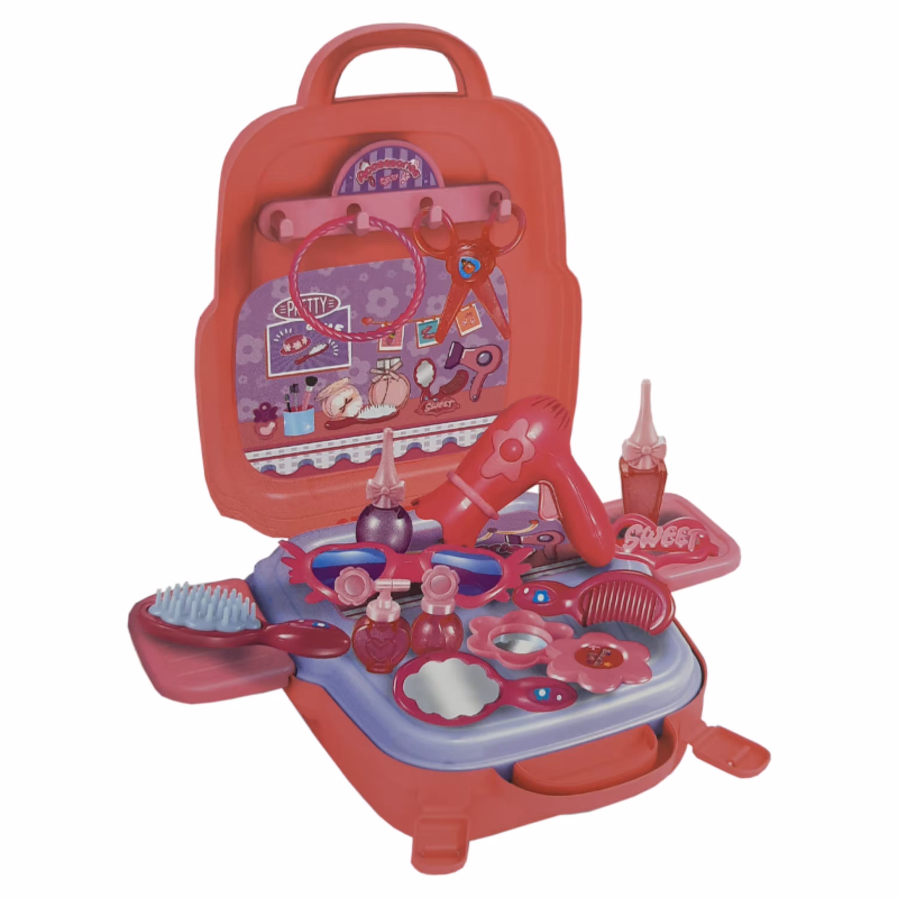 اسباب بازی ست آرایشی مدل کیف مجموعه 21 قطعه