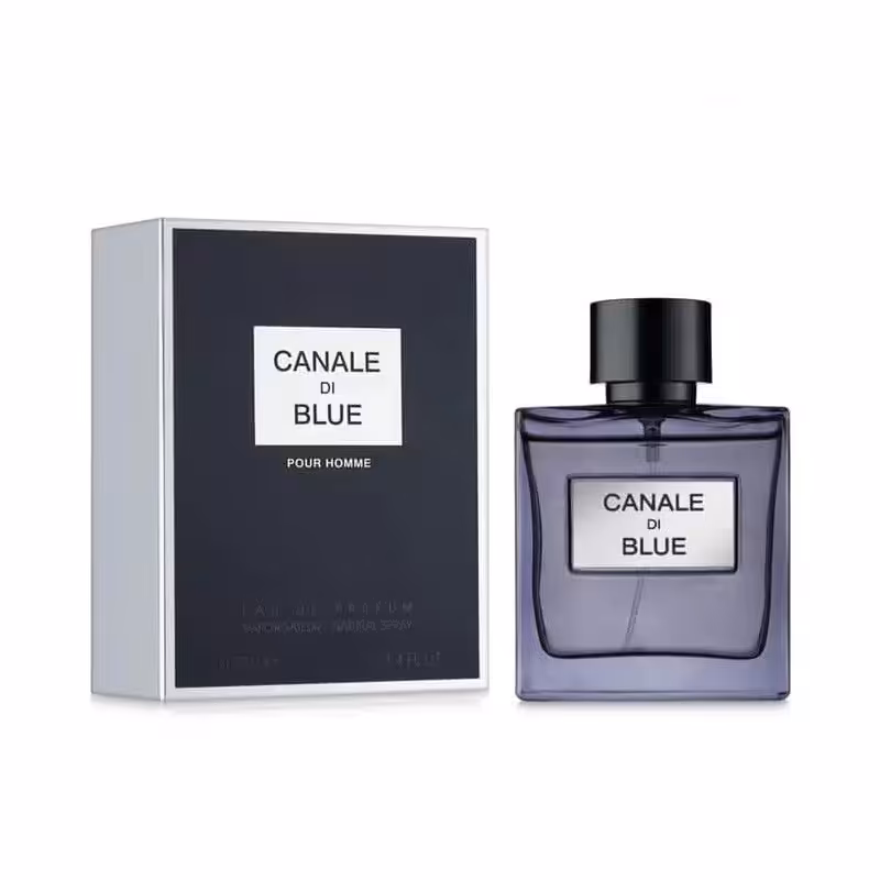 ادو پرفیوم مردانه مدل Canale Di Bleu همراه با اسپری فرگرانس 100 میل