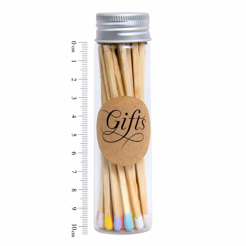 کبریت بلند شیشه ای مدل  Gifts