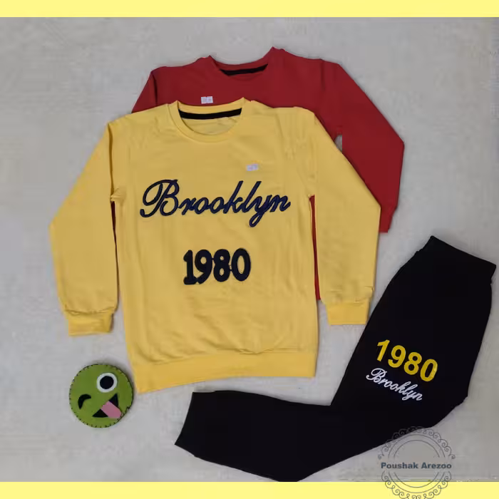 بلوز شلوار پسرانه.سایز 50و55.نخپنبه ترک 