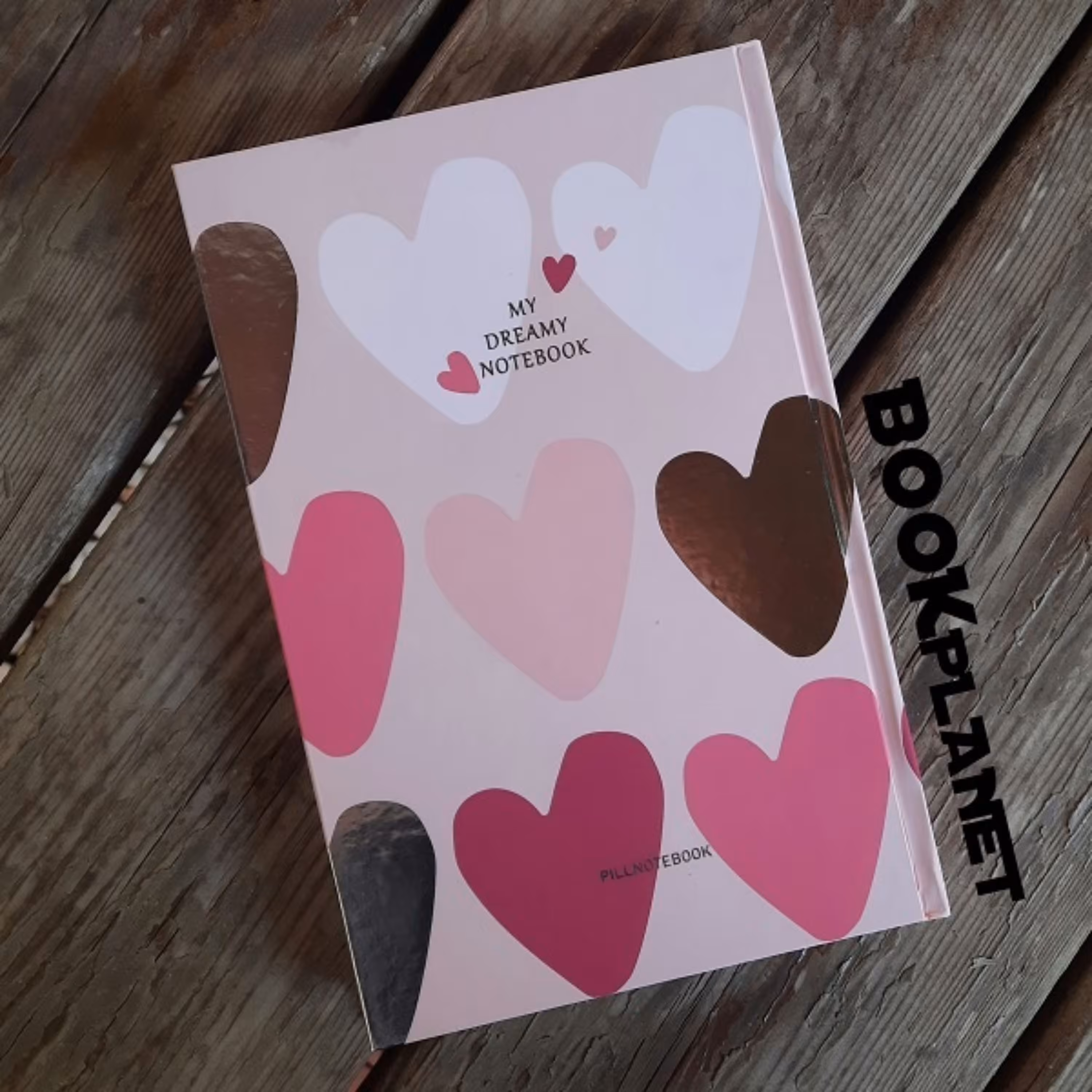 دفتر خط دار 100 برگ طرح دریم رنگ صورتی