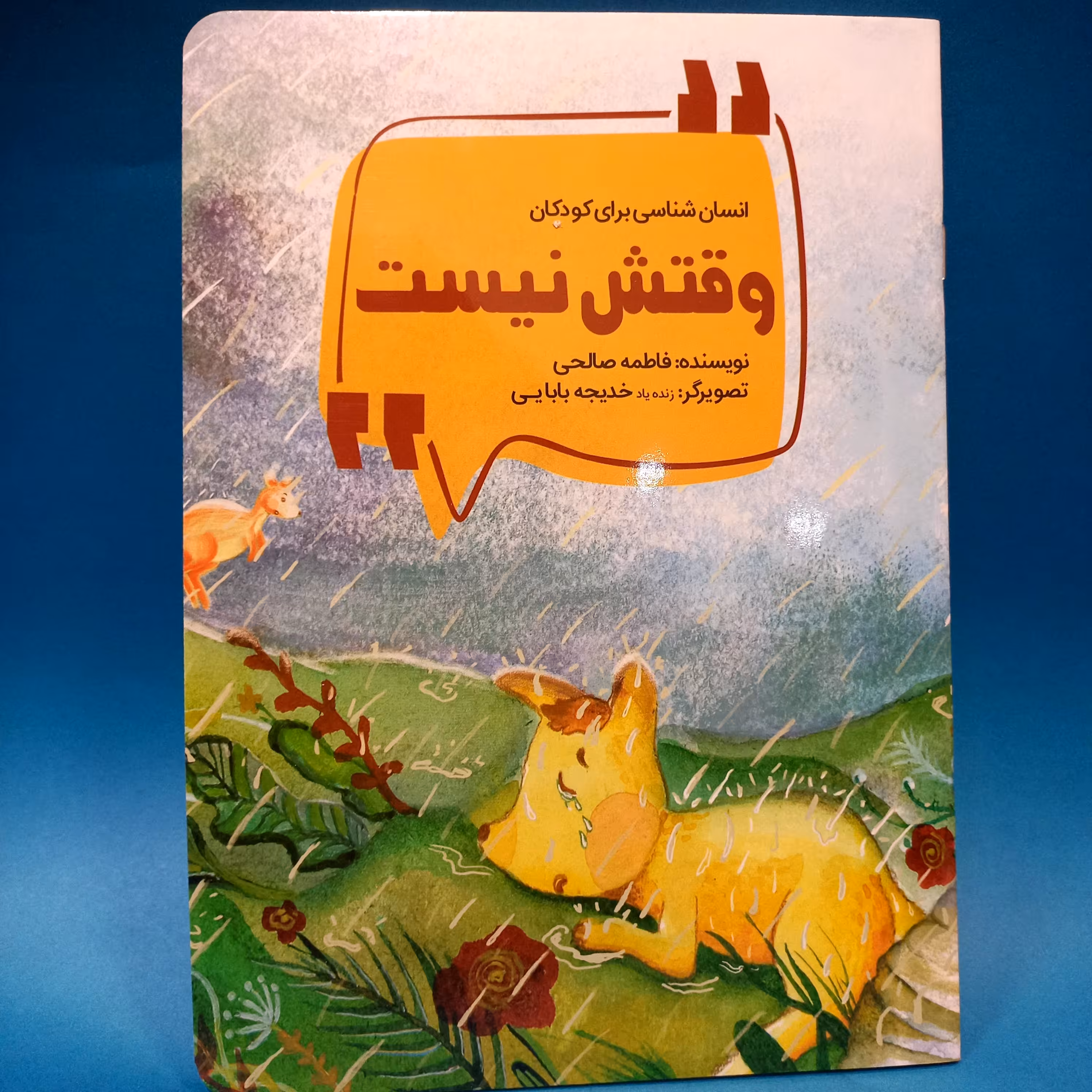 کتاب وقتش نیست (از مجموعه کتاب انسان شناسی کودکان) نوشته فاطمه صالحی انتشارات محیی