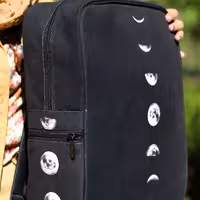 کوله پشتی  ماه جنس  مخمل کوبیده BK0072