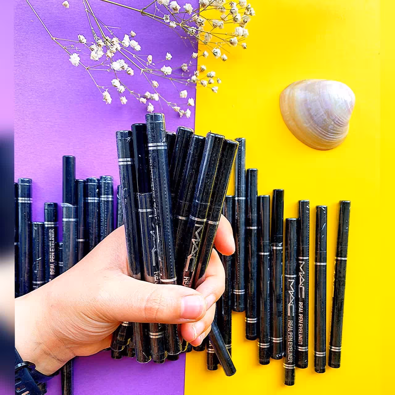 خط چشم ماژیکی مک  مشکی مات