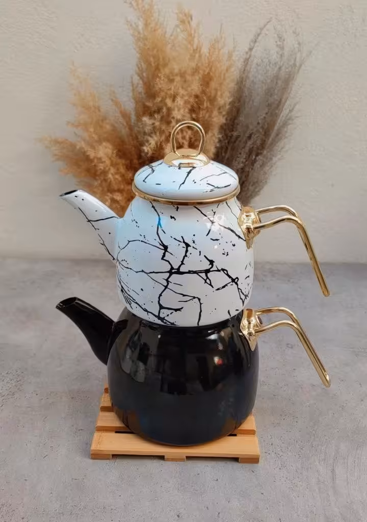 کتری قوری لعاب گرانیتی