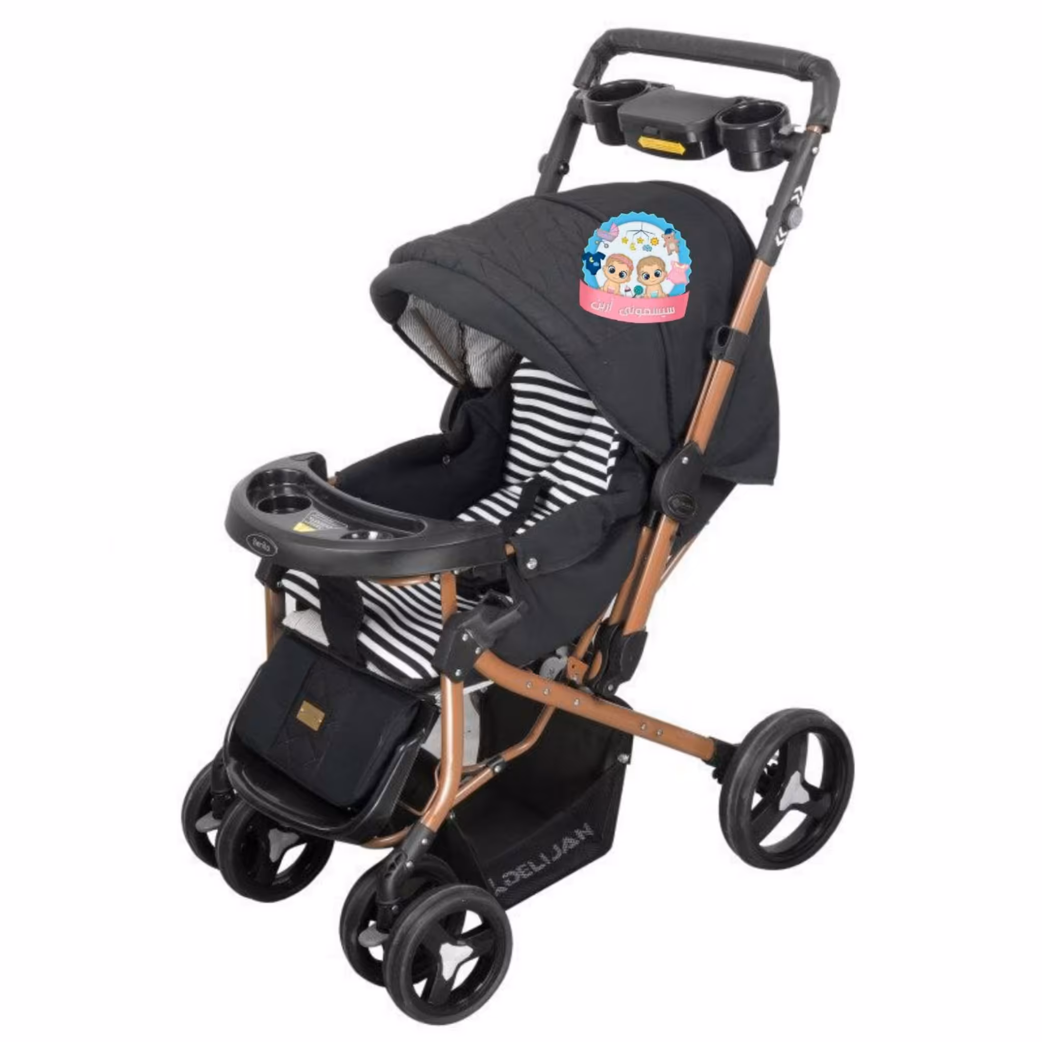 کالسکه دلیجان مدل بنیتا پلاس مسی مناسب نوزاد تا 4 سال یکسال گارانتی کد 001