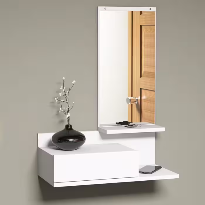 آینه باکس mdf با کشو.کد152