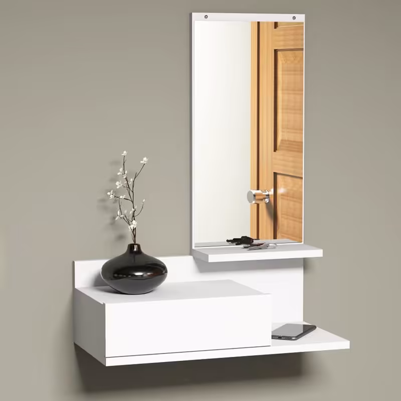 آینه باکس mdf با کشو.کد152